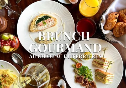 LE BRUNCH DANS LES SALONS ROTHSCHILD AU CHATEAU DE FERRIERES